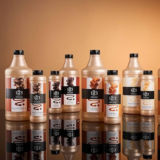 1883 พรีเมี่ยมซอส 5 รสชาติ หอม เข้มข้น ทอปปิ้ง 500 มล. และ แกลลอน 1.89 ลิตร (1883 PREMIUM SAUCE)