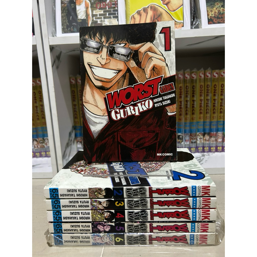 WORST GAIDEN GURIKO เล่ม 1-6 มือสองสภาพดี