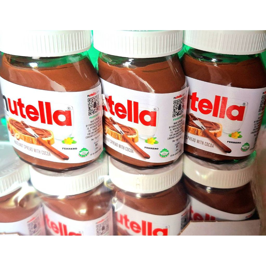 นูเทลลา Nutella ช็อกโกแลต ขนาด200กรัม เหมาะทานขนมหรือขนมปัง