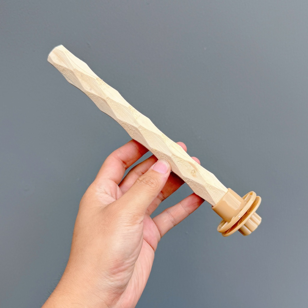 A-62 คอนไม้ คอนนก คอนนกแก้ว คอนไม้ธรรมชาติ 15cm 20cm