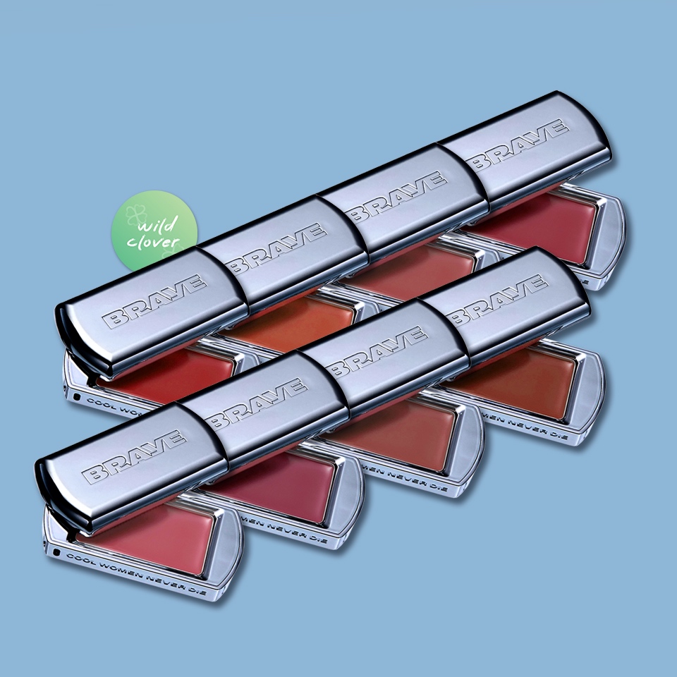 🍀 BRAYE : แท้พร้อมส่ง exp.2027 lipsleek 2.3g lip & cheek