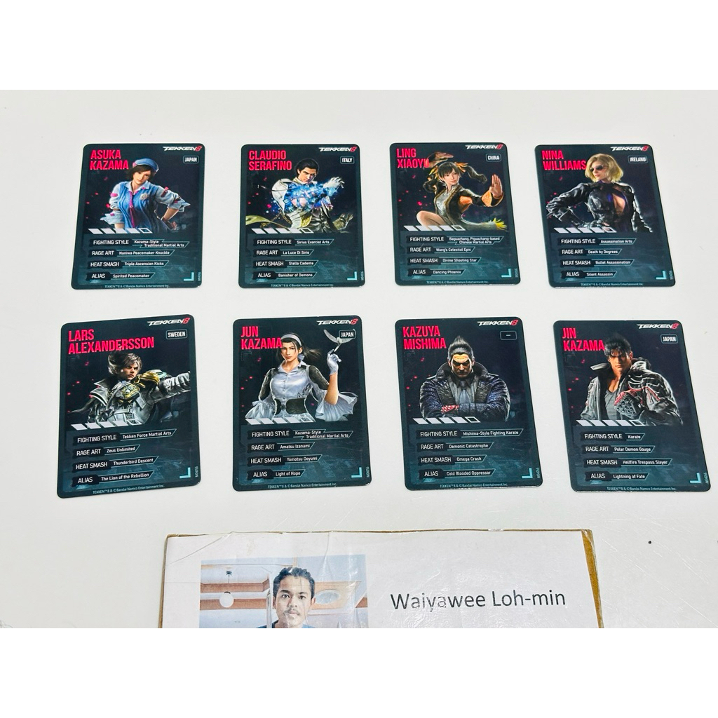 การ์ด Tekken8 ps5 ภาค8
