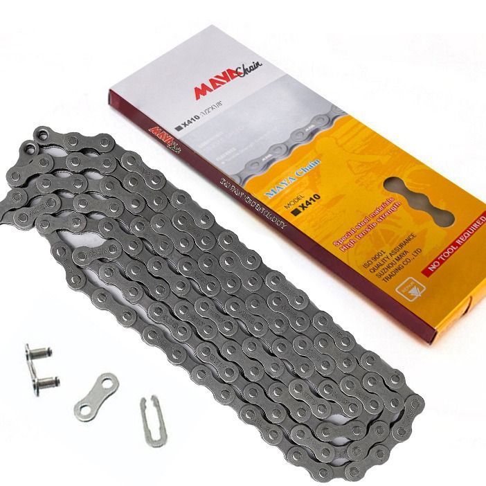 โซ่จักรยาน ไม่มีเกียร์ MTB BMX 104L (1/2" x 1/8")