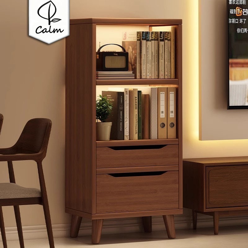 ตู้เก็บของห้องนอนไม้สไตล์เรียบง่ายพร้อมลิ้นชักคู่พื้นที่เก็บของขนาดใหญ่การออกแบบที่สวยงามอเนกประสงค์