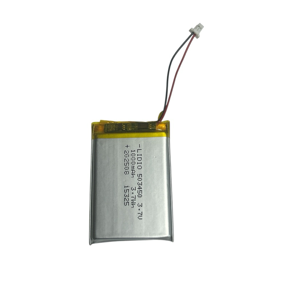 523450 503450 3.7v ปลักเสียบ sh 1.0 jst1.25  ความจุ 1000mAh