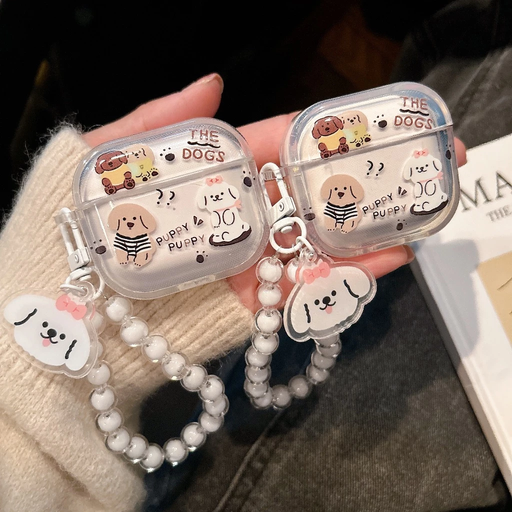 พร้อมส่ง หมาTHEDOGS เคสหูฟัง เคสแอร์พอต สำหรับ เคสAirpods รุ่น 1/2 gen2 pro1 Pro2 gen3 Airpods 4 J201 J206