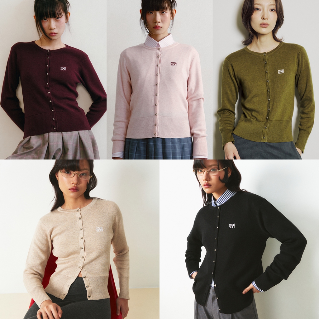maison KEEPS | Giselle Knitted Cardigan | เสื้อคาร์ดิแกนไหมพรม