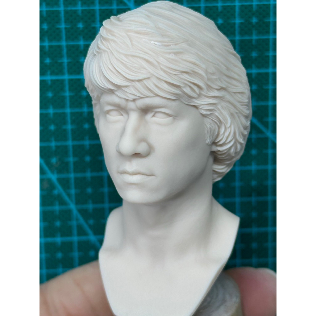 Unpainted head sculpt 1/6 Jackie Chan คุณภาพสูง