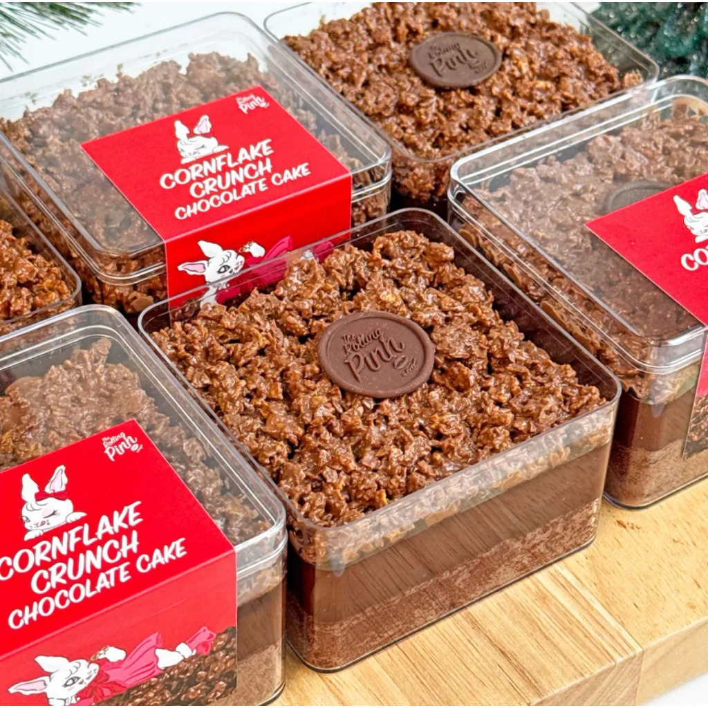 ✅รับหิ้ว ส่งด่วนได้✅ 🍫เค้กกรอบCrunchy cakeสุดไวรัล💖✨&รวมCake Box จากThe Rolling Pin🍰จากร้านอร่อยทุกคำ🚀