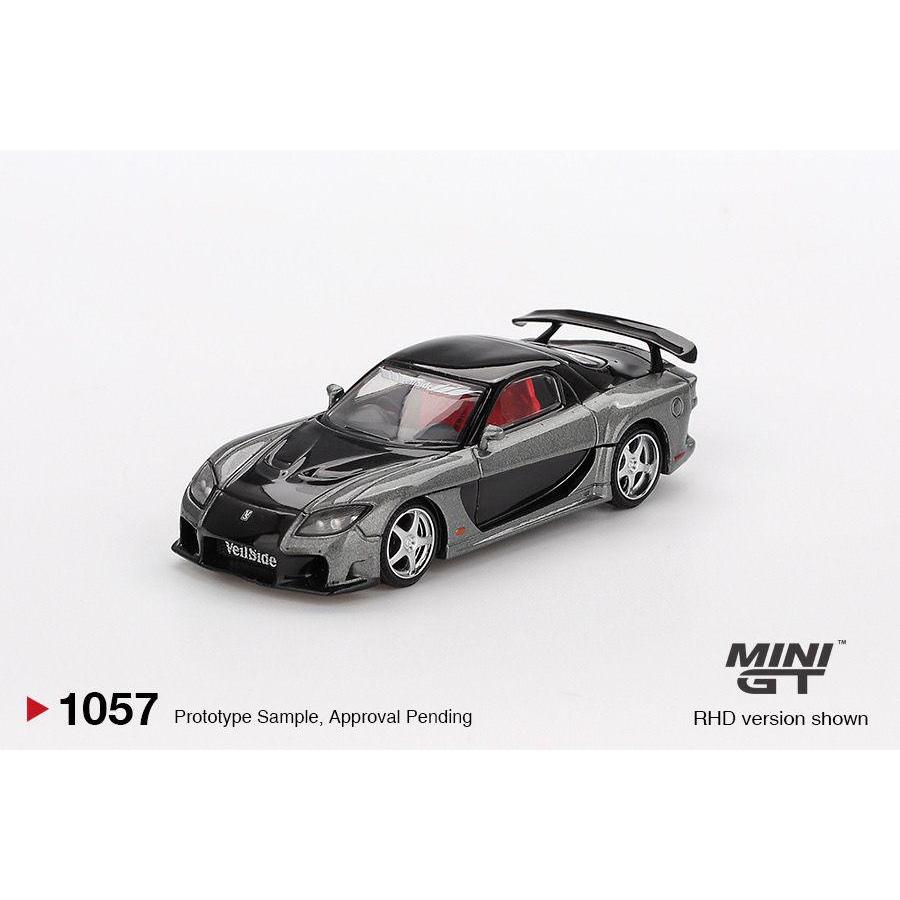Mazda RX-7 VeilSide Fortune Grey RHD 1:64 (Mini GT)