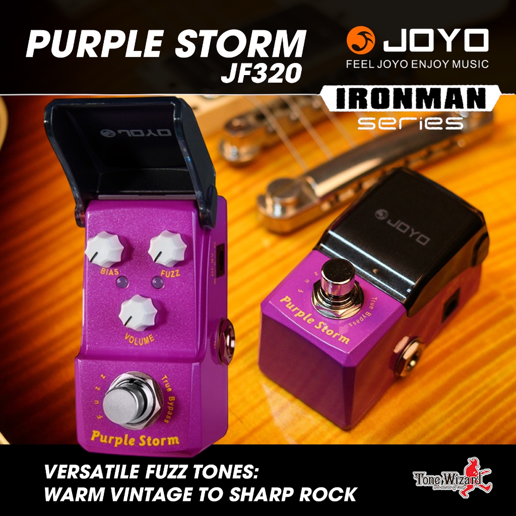 JOYO เอฟเฟคPedalEffect Ironman Purple Storm JF320 Fuzz (2350)