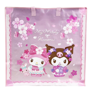 KOOM SQUARE กระเป๋าฟาง ลาย Sanrio ขนาด 59X35X60 ซม. มีให้เลือก2ลาย