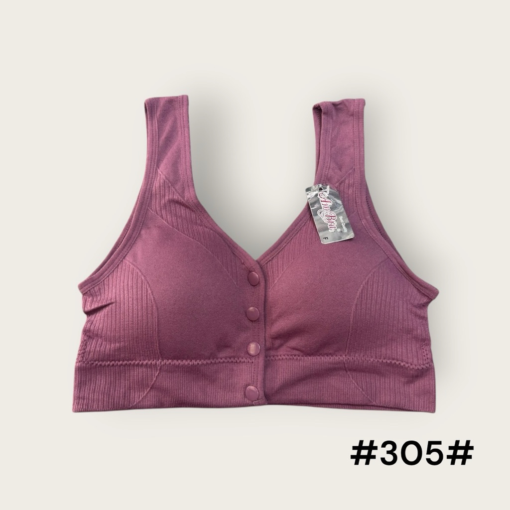 #No.305# Sport Bra สปอร์ตบรา เสื้อในไม่มีโครงแบบติดกระดุมด้านหน้า ราคา ถูกที่สุด ดีลบีเคเค แกลเลอรีภาพที่ 7