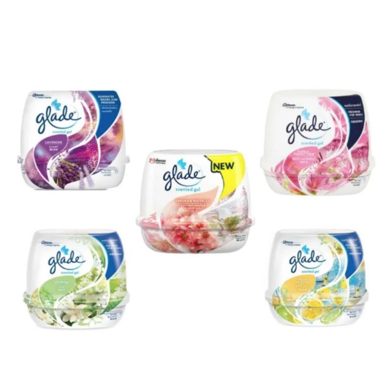 GLADE เจลปรับอากาศ เซ็นท์เต็ด 180 g.
