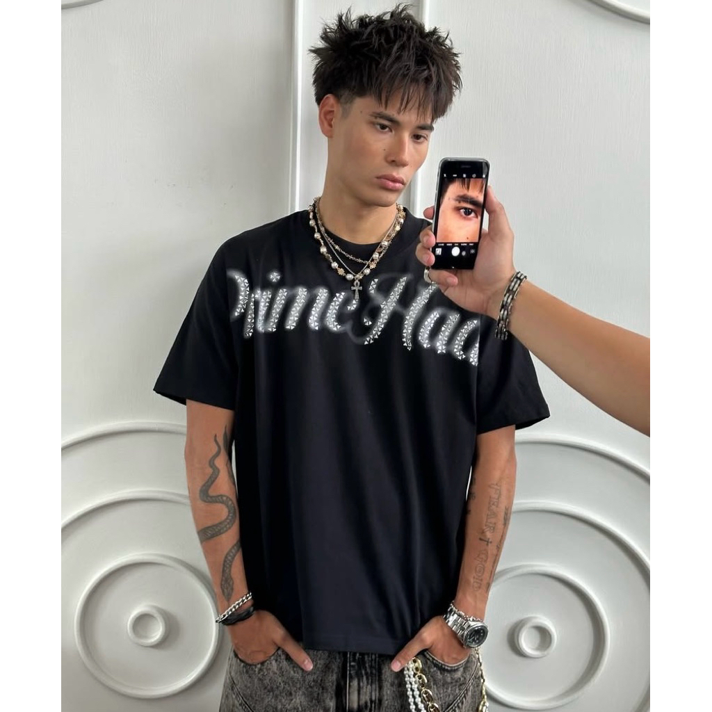 Pre-order (14-20days) แบรนด์เวียดนาม 🇻🇳 HADES brand - HADES BLACKOUT TEE 🖤