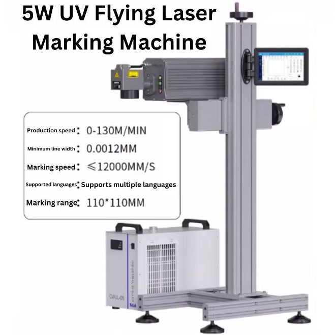 5W UV Flying Laser Marking Machine