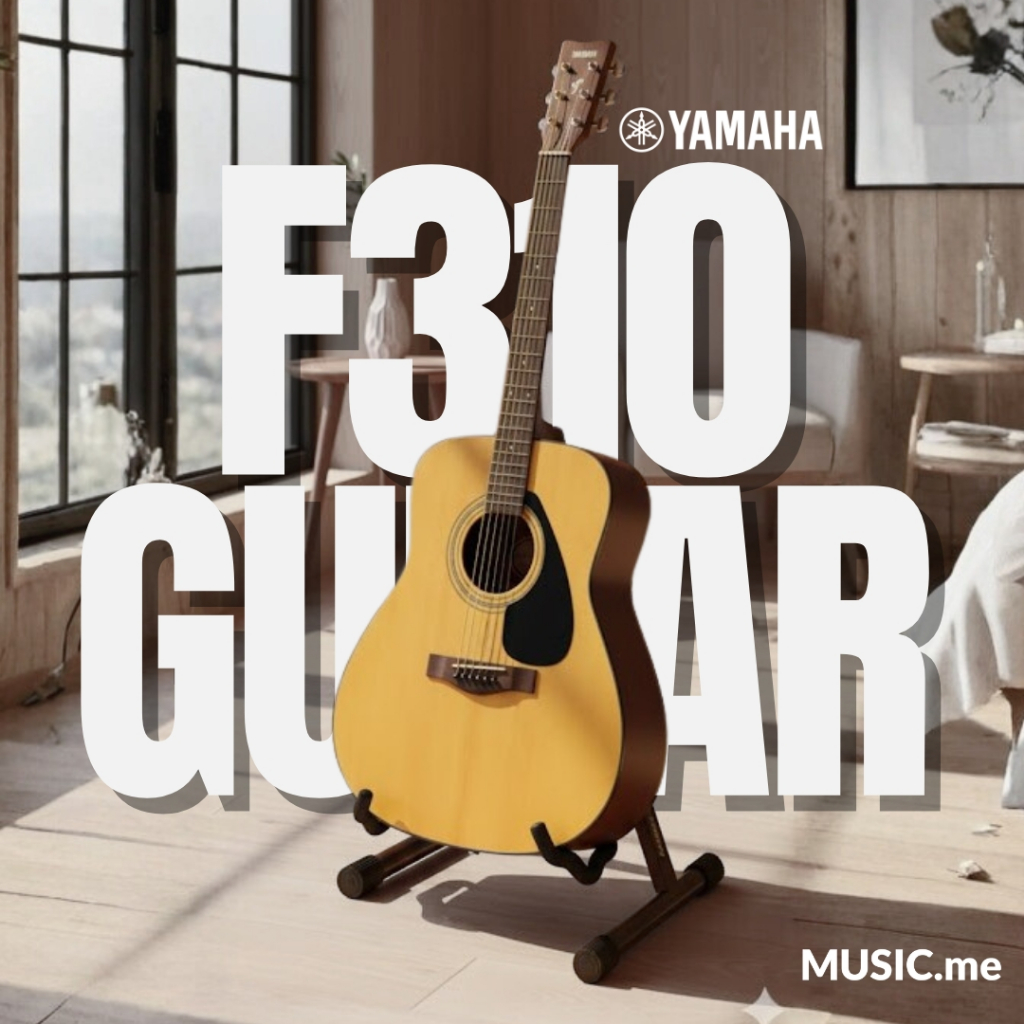 YAMAHA F310 Acoustic Guitar พร้อมกระเป๋ากีต้าร์ยามาฮ่าของแท้