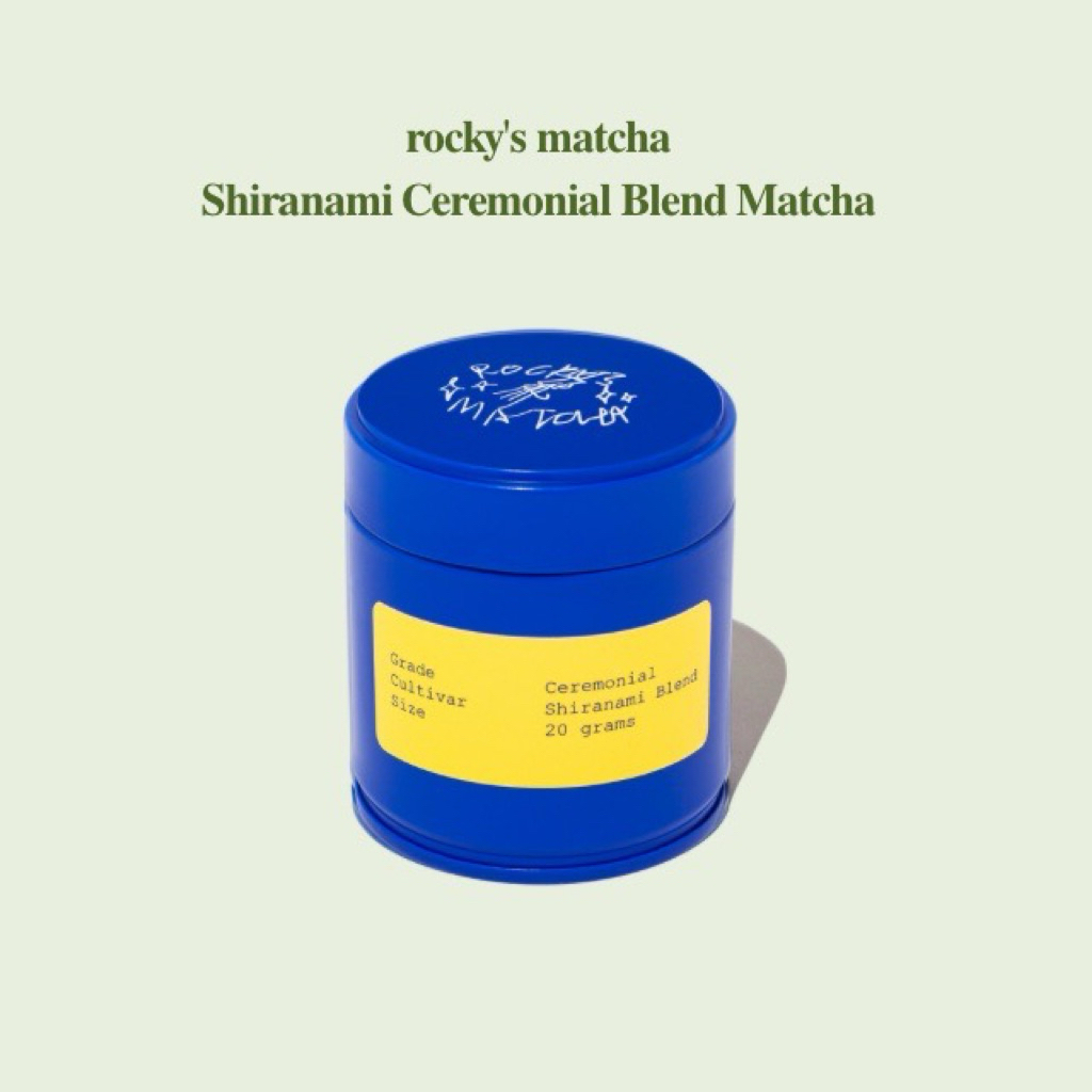 พร้อมส่ง Rocky’s Matcha Shiranami Blend ผงมัทฉะ มัทฉะ