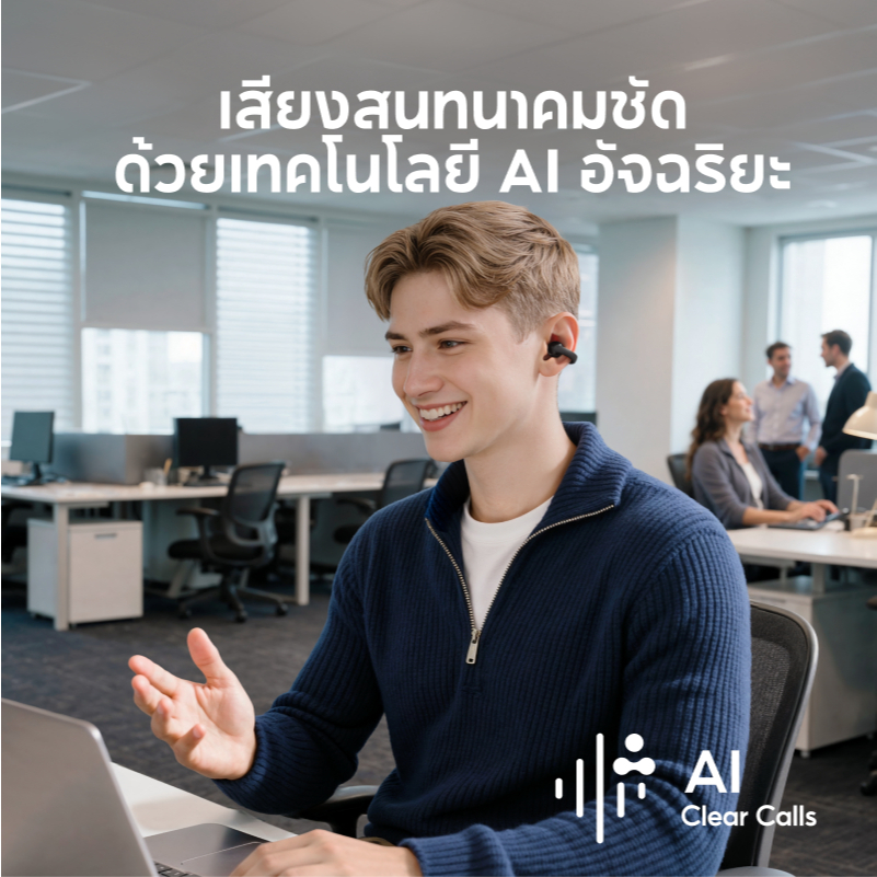 [ ประกันศูนย์ไทย 18 เดือน ] Soundcore C50i ใหม่!! Flexible Comfortable Clip-On Earbuds หูฟังไร้สาย - รูปที่ 3