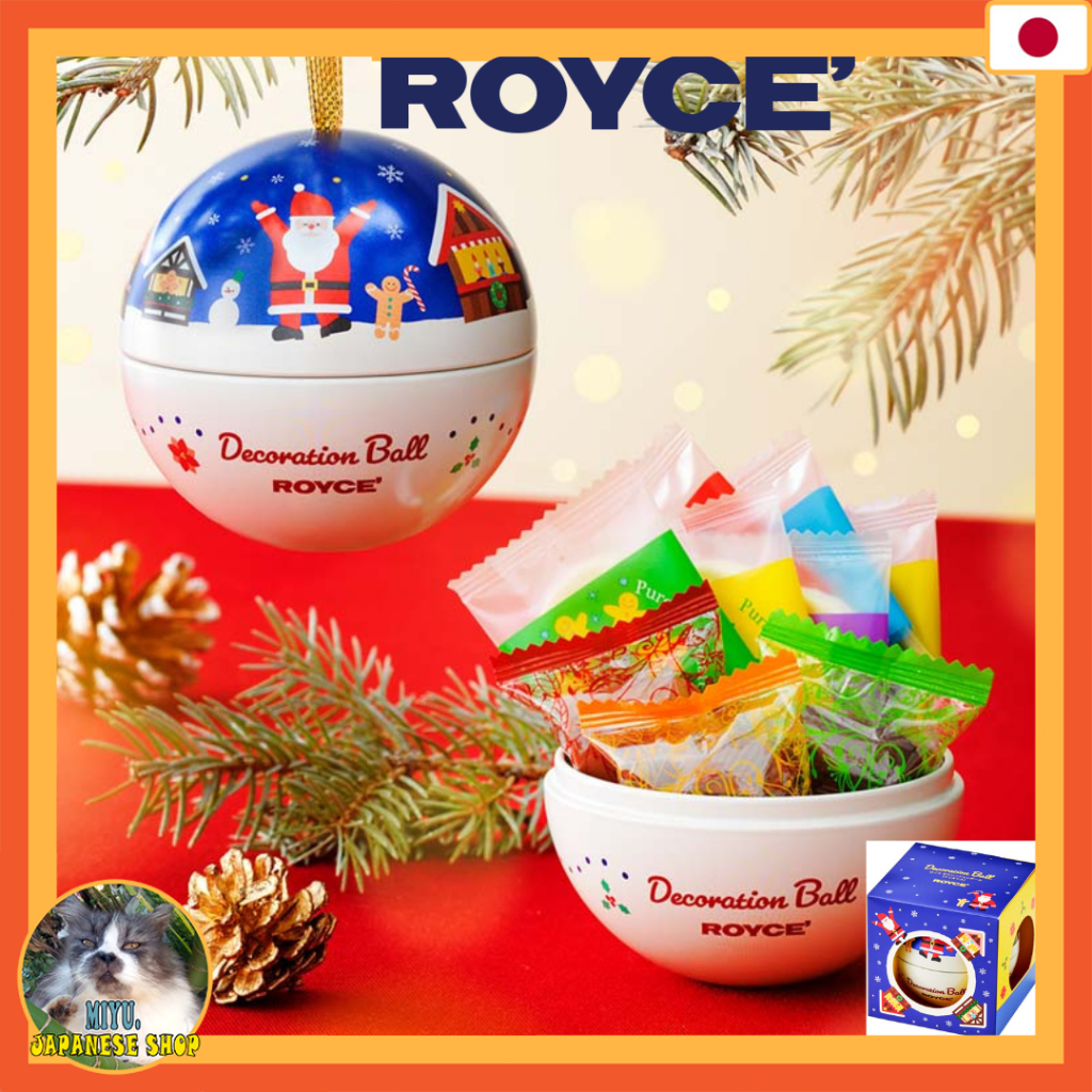 ROYCE' Chocolate Decorative balls [Christmas], Limited until 17 December