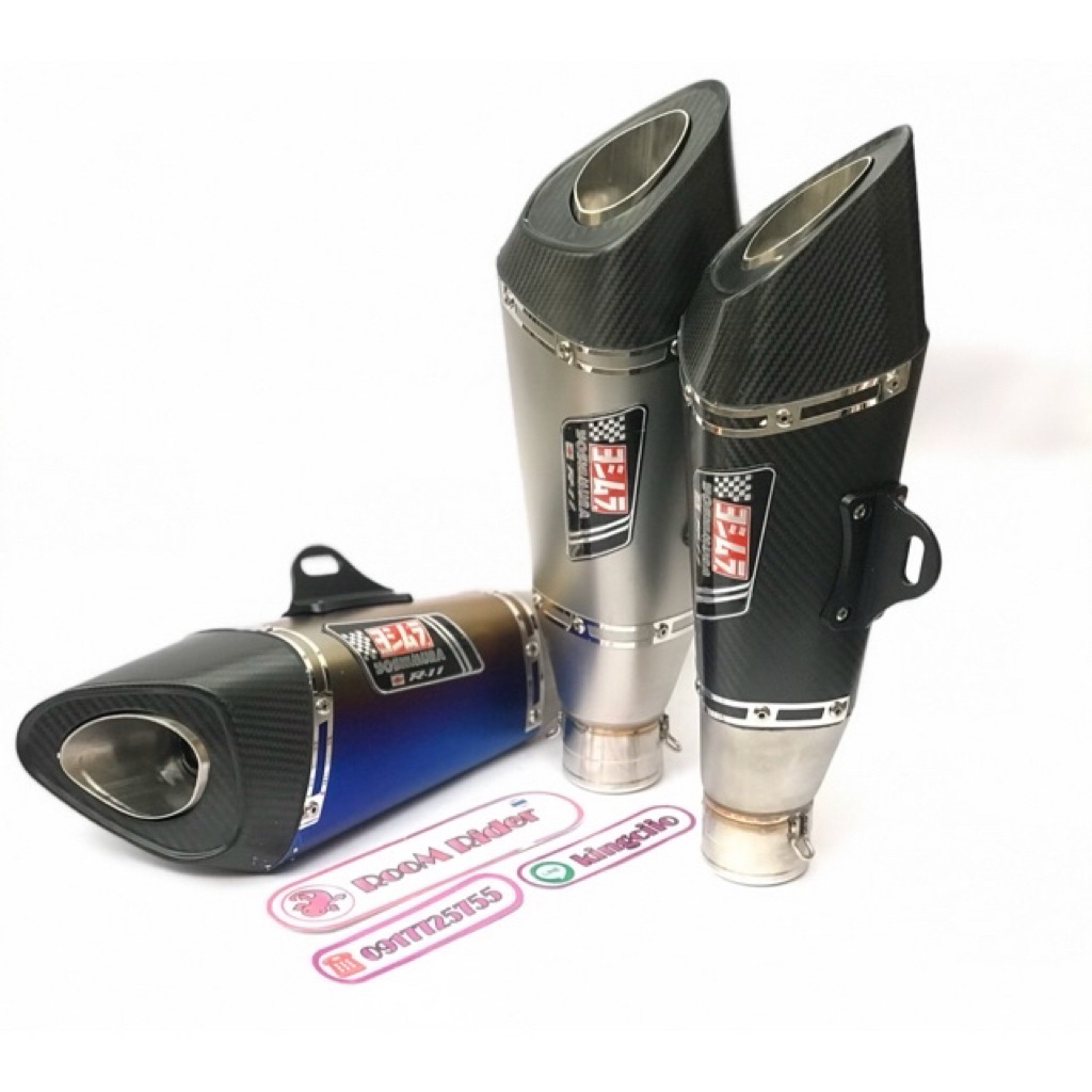 ปลายท่อแต่งทรง Yoshimura R11 งานสวย คาร์บอนแท้