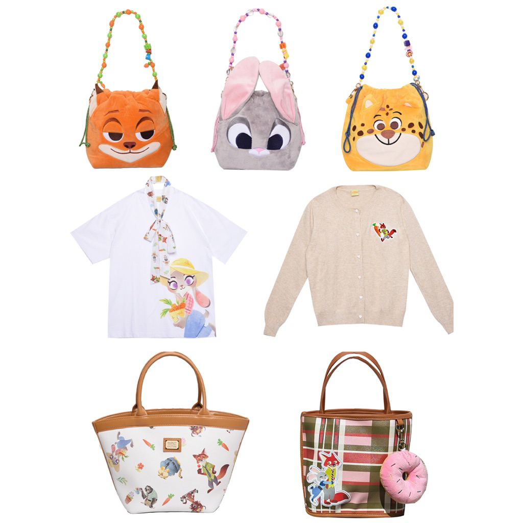 Kloset Etc.🦊มีโค้ดลด10-30% กระเป๋าCollection🐯Zootopia🧡💛สินค้าของแท้จากshop