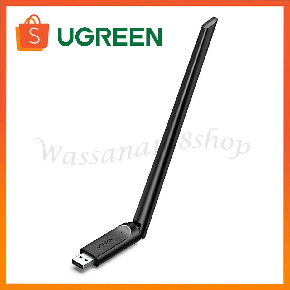 UGREEN 35265 AX900 สำหรับคอมพิวเตอร์เดสก์ท็อป อะแดปเตอร์ USB WiFi 6