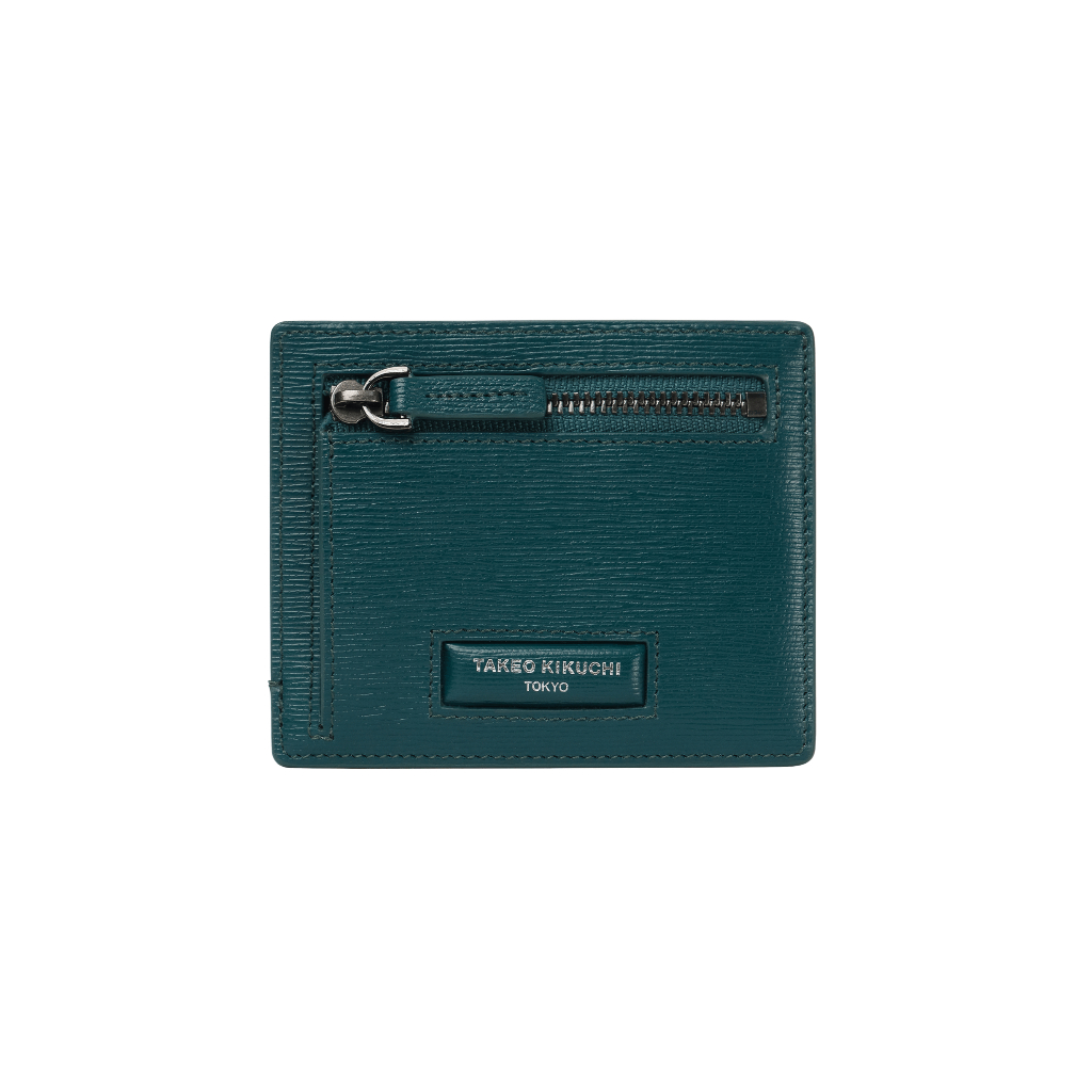 TAKEO KIKUCHI กระเป๋าใส่บัตร CURVE SERIES CARD CASE W/ZIPPER COIN SLOT ราคา ถูกที่สุด ดีลบีเคเค แกลเลอรีภาพที่ 3