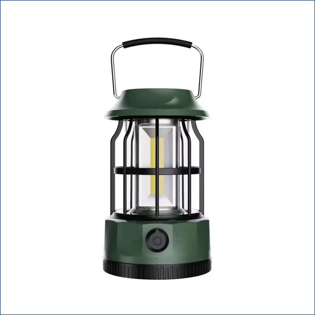 SPRING ตะเกียงแคมป์ปิ้ง SOLAR LED XPLOR สีเขียวเข้ม จัดส่งโดย HomePro