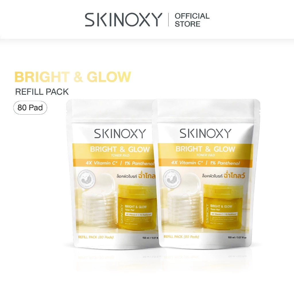 [ใหม่!! Refill Pack] SKINOXY Toner Pad Refill โทนเนอร์แพด รีฟิลแพ็ค สุดคุ้ม ขนาด 80 แผ่น (มีให้เลือก 2 สูตร) thumbnail 6