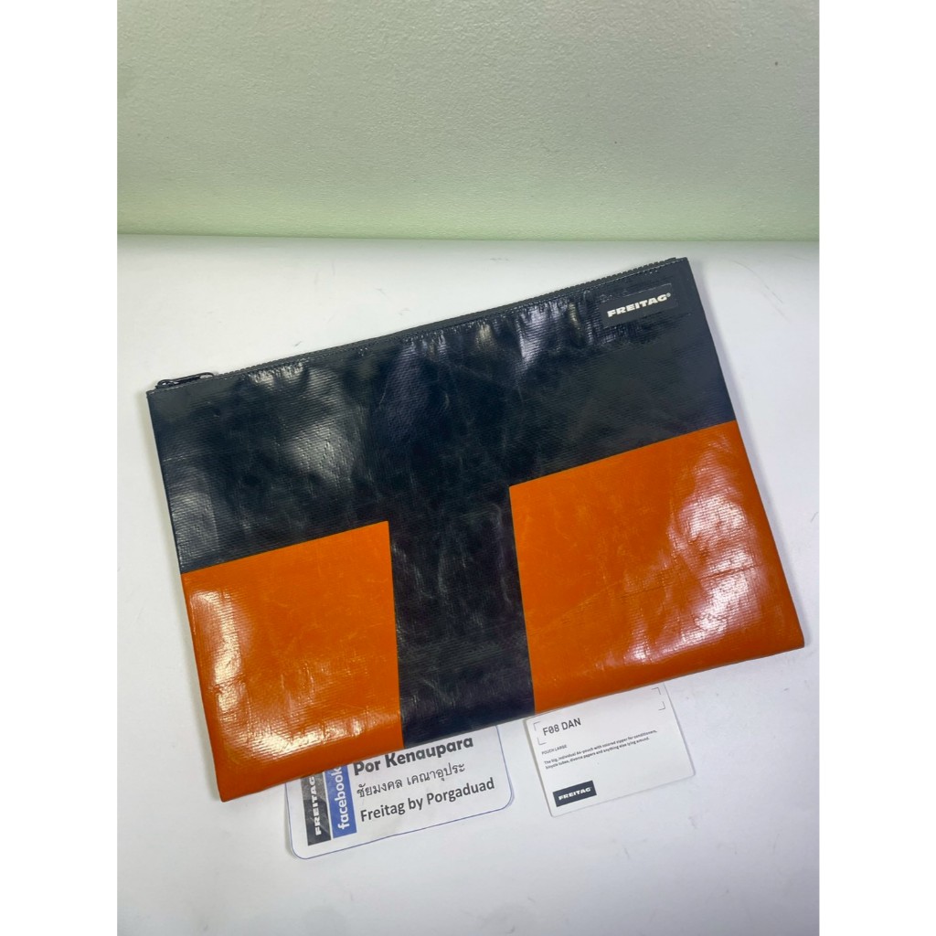 👜 FREITAG F08 DAN | ดำ-ส้ม ⚫🟧