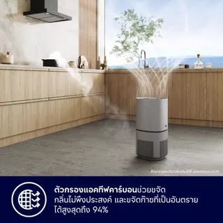 Electrolux เครื่องฟอกอากาศ พร้อมตัวกรอง 4 ขั้นตอน สำหรับห้องขนาด 54 ตร.ม. UltimateHome 500 รุ่น EP53-45SWA