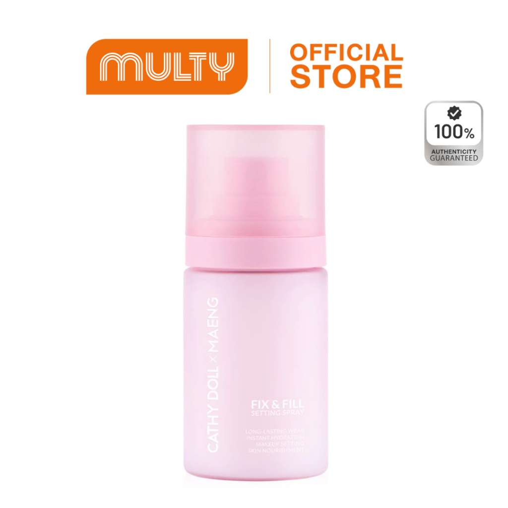 Cathy Doll x Maeng Fix Fill Setting Spray 50 ml.สเปรย์ล็อกเมคอัพ