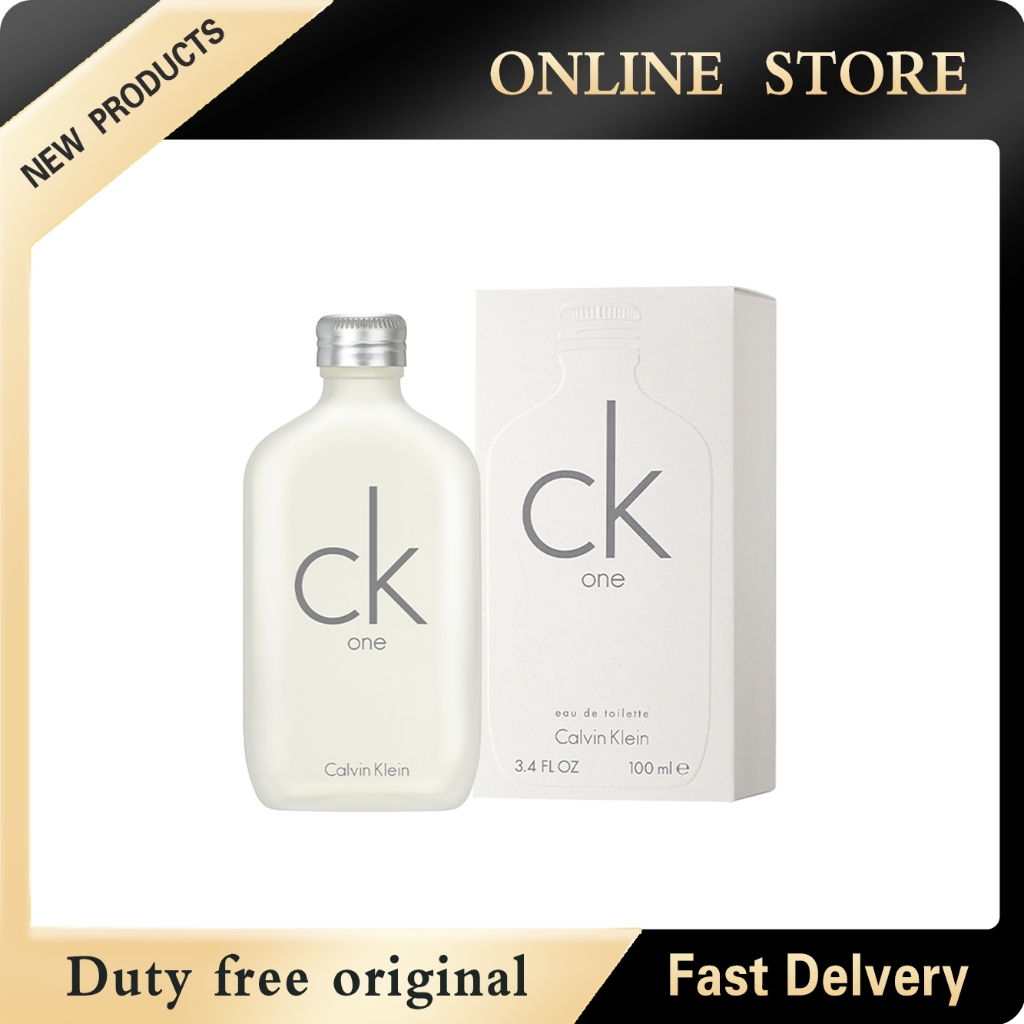 【100% ความปลอดภัยของแท้ 】ต้นฉบับ C–K One eaudetoilette ( EDT ) กลิ่น Unisex สำหรับเขา– EDT 100 ml สำหรับผู้หญิง และผู้