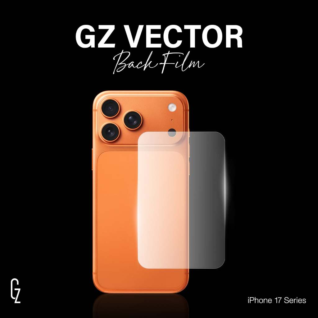 GZ Vector Back Film สำหรับ iPhone17 Series