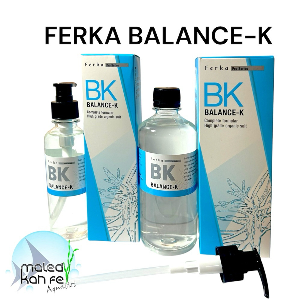 Ferka BK BALANCE-K Complete formular High grade organic salt ปุ๋ยธาตุ potassium ปุ๋ยน้ำ พรรณไม้น้ำ ไม้น้ำ โพแทสเซียม