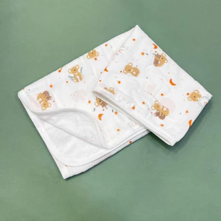 ผ้าเช็ดตัวเยื่อไผ่ ขนาด 50*90cm ผ้าเช็ดตัวเด็กออแกนิค เนื้อผ้านุ่ม ซับน้ำได้ดี