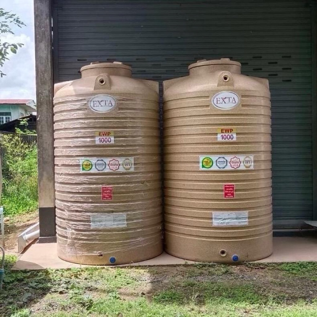 EXTA ถังเก็บน้ำขนาด 1000 ลิตร สีน้ำเงิน และสีลายแกรนิตทราย, เทา, เขียว, แดง ราคา ถูกที่สุด ดีลบีเคเค แกลเลอรีภาพที่ 8