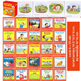 หนังสืออ่านภาษาอังกฤษสำหรับเด็ก วัย2-6 ขวบ นิทานก่อนนอนภาษาอังกฤษ box set First little reader(03757134)