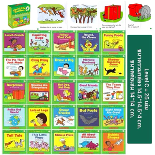 หนังสืออ่านภาษาอังกฤษสำหรับเด็ก วัย2-6 ขวบ นิทานก่อนนอนภาษาอังกฤษ box set First little reader(03757134)