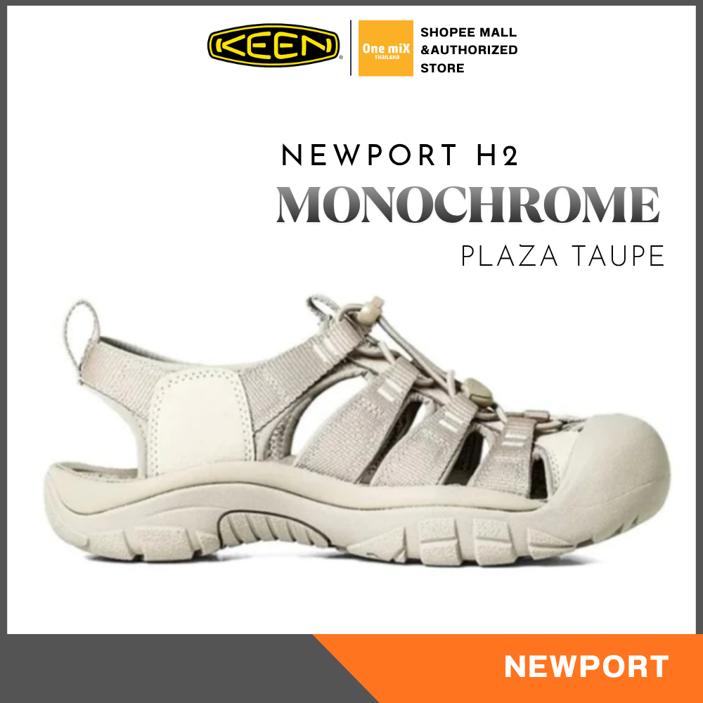 KEEN Men's NEWPORT H2 - Monochrome (PLAZA TAUPE) รองเท้า คีน แท้ รุ่นฮิต ผู้ชาย