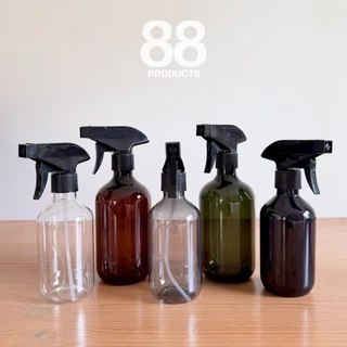 ขวดสเปรย์พลาสติก ขวดทรงกลม+หัวสเปรย์ ขนาด 300 500 ML เกรดอย่างดีพร้อมหัวปั๊ม พร้อมส่ง ส่งไว
