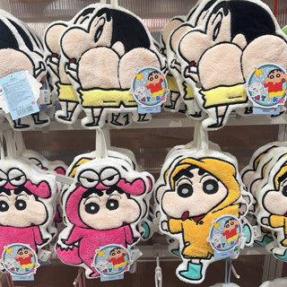 🎀พร้อมส่ง ผ้าเช็ดมือ ลายชินจัง Crayon Shinchan x Miniso ลิขส…