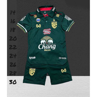 ชุดบอลชุดกีฬาเด็กเสื้อพร้อมกางเกงผ้านิ่มเย็นใส่สบายซักแห่งง่ายใส่แล้วไม่ระคายเคืองต่อผิว