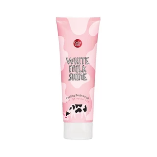 Cathy Doll ไวท์มิลค์ไชน์ พีลลิ่งบอดี้สครับ 320ml เจลนํ้านมระเบิดผิวใส