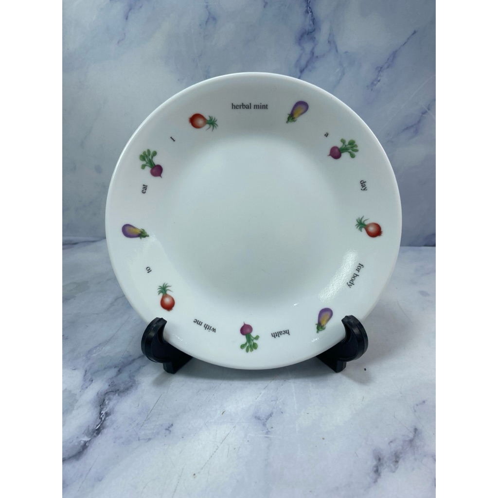 CORELLE : จานแบน ขนาด 17x1.7ซม. MADE IN USA. (1061)สินค้าใหม่