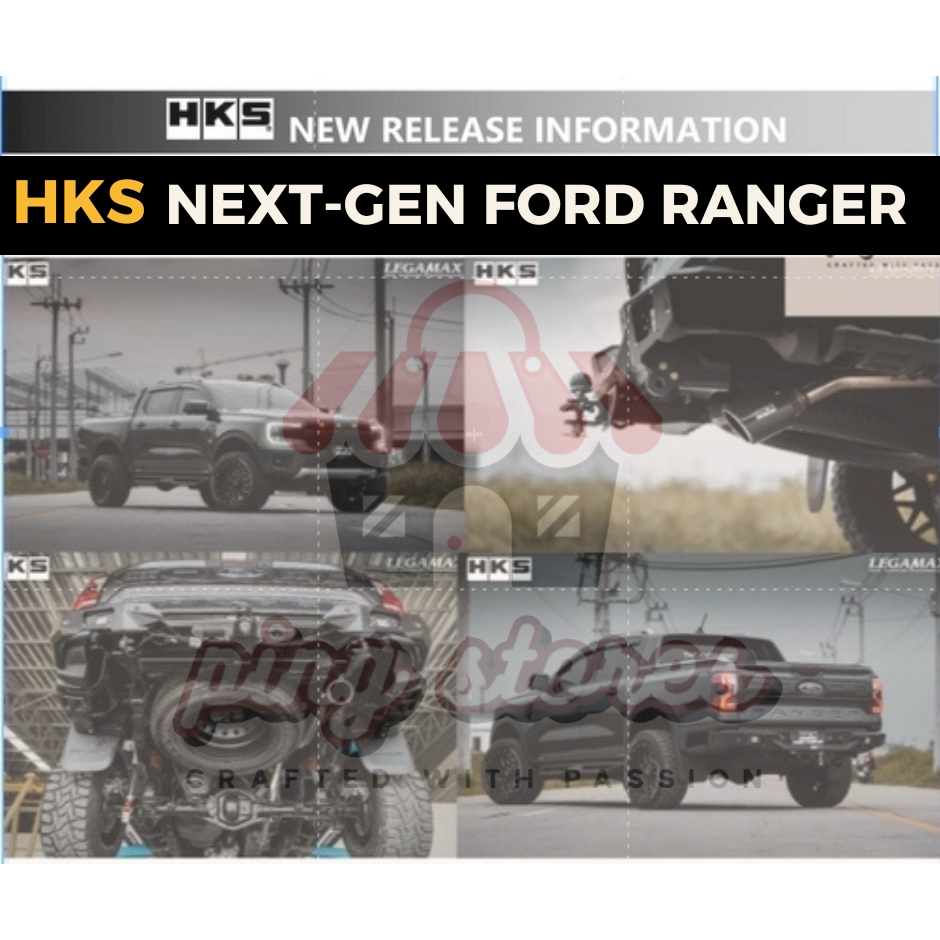 ท่อ HKS Ford Ranger 2.0T EcoblueปลายCarbon