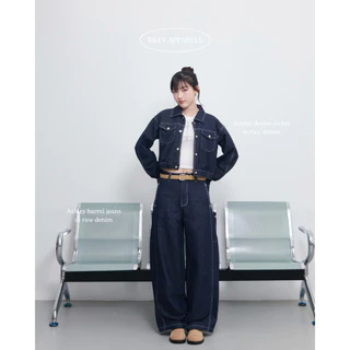 Riley.apparels - Ashley barrel jeans 7015 [ได้เฉพาะกางเกง]