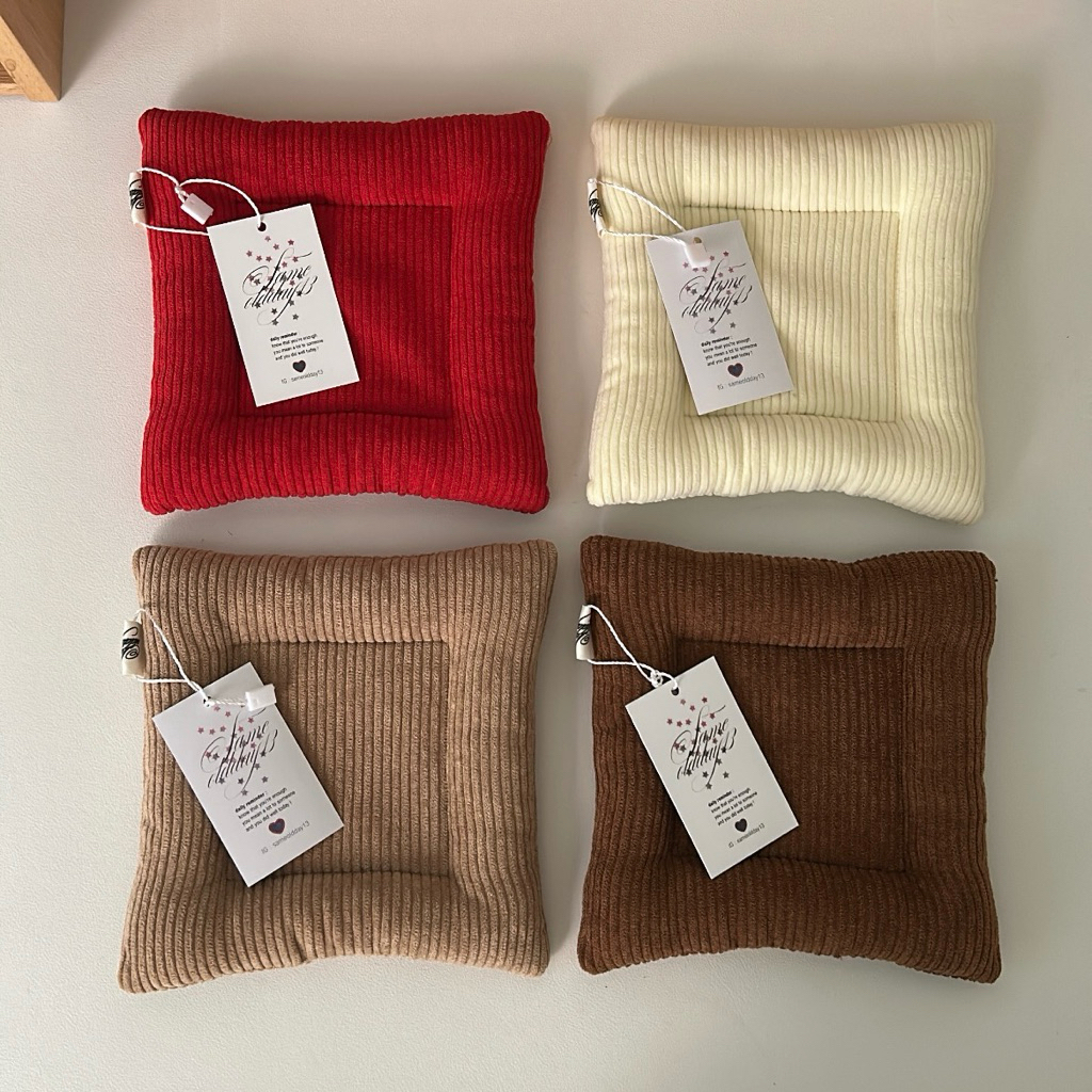 Sameoldday13 | Pillow coaster ที่รองแก้ว