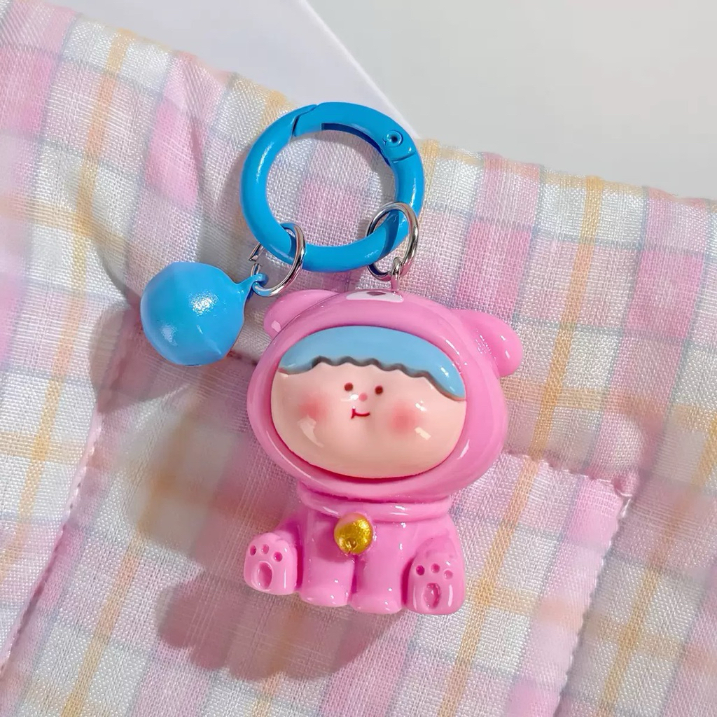 [ส่งไวจากกทม]ตุ๊กตาเรซิ่นรูปเด็กน้อยห้อยมือถือ ตกแต่งโทรศัพท์ สีสันสดใสน่ารัก bonbon cuteshop ราคา ถูกที่สุด ดีลบีเคเค แกลเลอรีภาพที่ 6